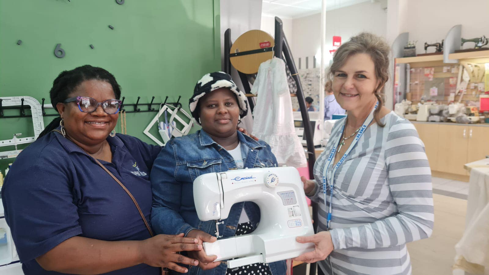 Thandi sewing Thandi sewing